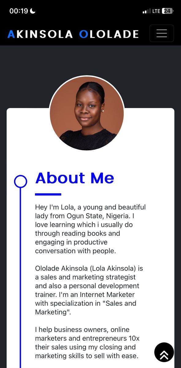 Ololade's Portfolio